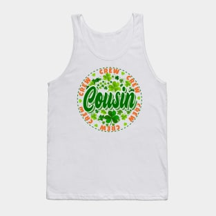 St Patrick's Day Cousin Family Matching Tank Top